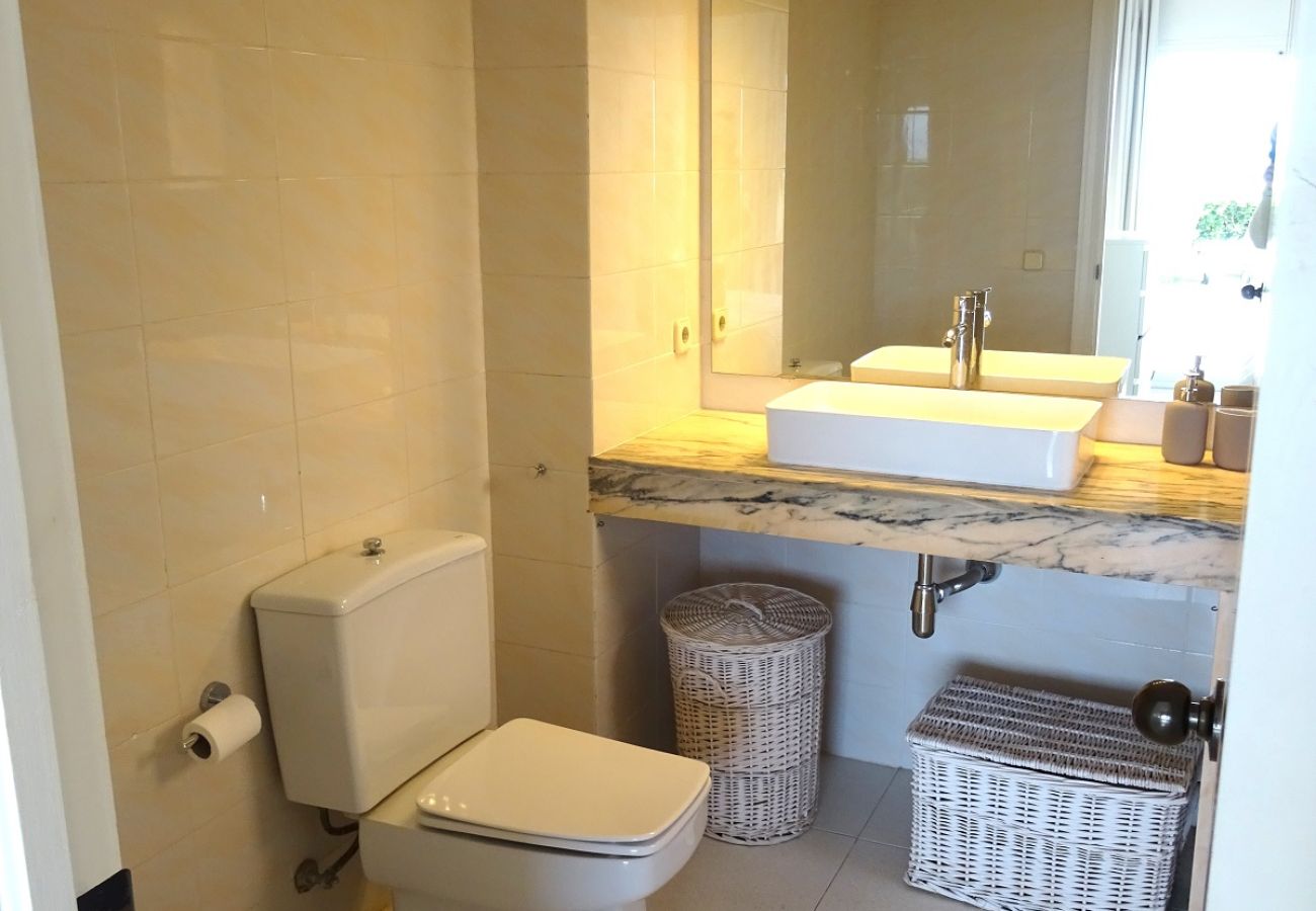 Apartament en Pals - GOLF MAR II terraza/jardin vista mar