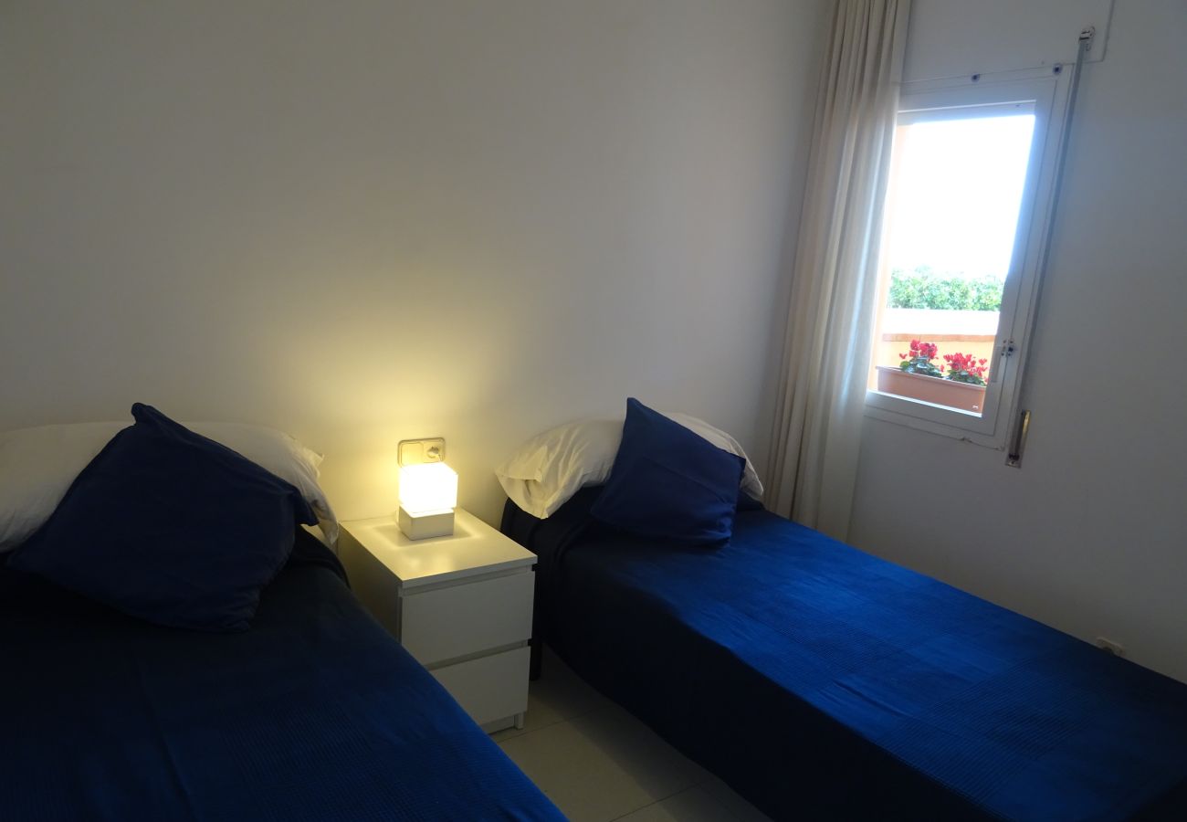 Ferienwohnung in Pals - GOLF MAR II terraza/jardin vista mar