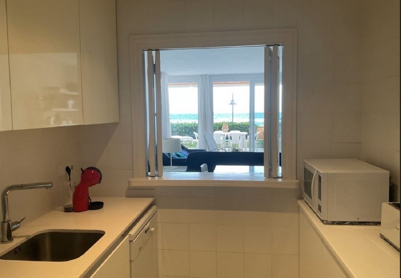 Appartement in Pals - GOLF MAR II terraza/jardin vista mar